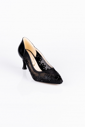 Black Evening Shoes MJ5156
