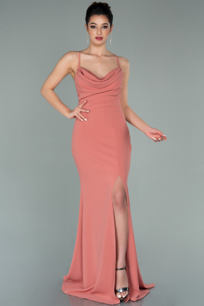 Long Onion Skin Mermaid Prom Dress ABU2160