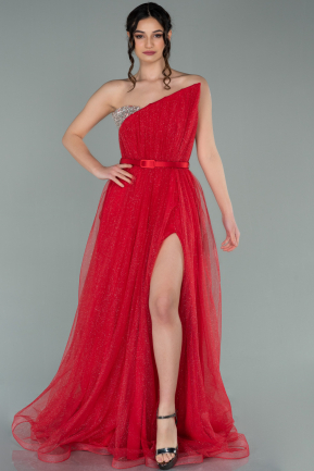 Long Red Evening Dress ABU2232