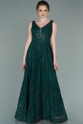 Long Emerald Green Evening Dress ABU2258