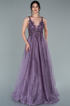 Long Lavender Evening Dress ABU2278