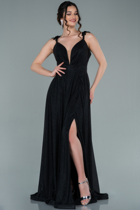 Long Black Evening Dress ABU2307