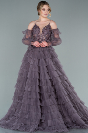 Long Lavender Haute Couture ABU2328