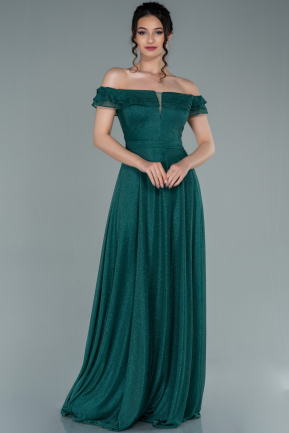 Long Emerald Green Evening Dress ABU2351