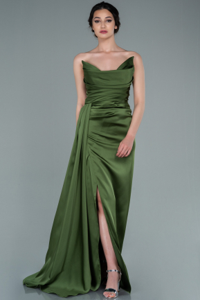 Long Satin Prom Gown ABU2340
