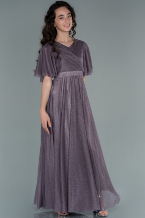 Long Lavender Girl Dress ABU2448