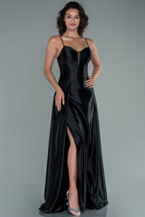 Long Black Prom Gown ABU2468