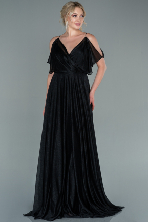 Long Black Evening Dress ABU2484