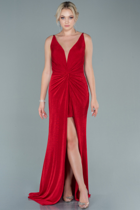 Long Red Evening Dress ABU2496