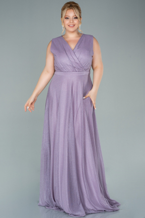 Long Lavender Oversized Evening Dress ABU1622