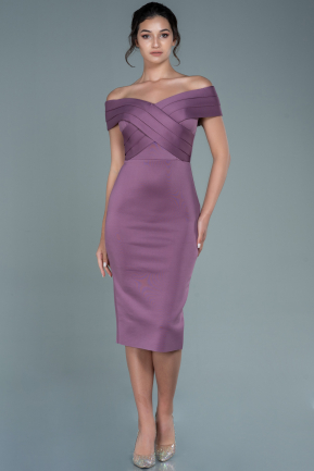 Midi Lavender Invitation Dress ABK1505