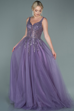 Long Lavender Haute Couture ABU2629