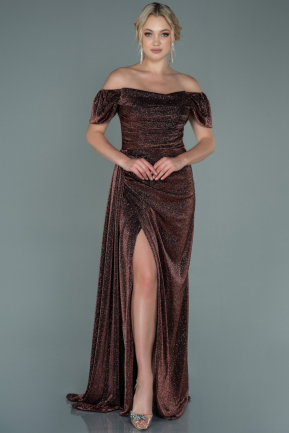 Long Copper Evening Dress ABU2657