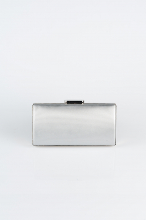 Silver Prd Box Bag V233