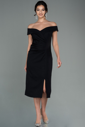 Short Black Invitation Dress ABK1572