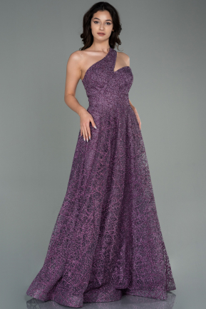 Long Lavender Evening Dress ABU2100