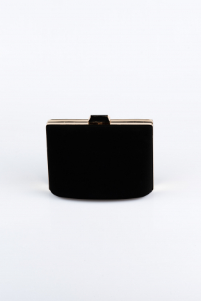 Black Suede Box Bag SH815