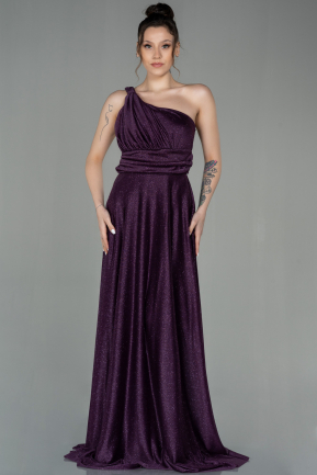 Long Purple Evening Dress ABU2834