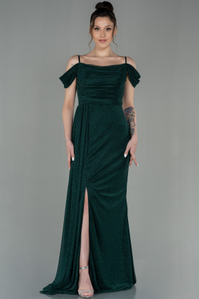 Long Emerald Green Evening Dress ABU2835