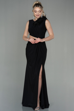 Long Black Evening Dress ABU2912