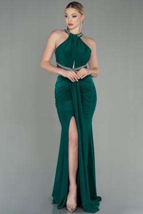 Long Emerald Green Mermaid Prom Dress ABU2940