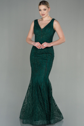 Long Emerald Green Mermaid Evening Dress ABU2942