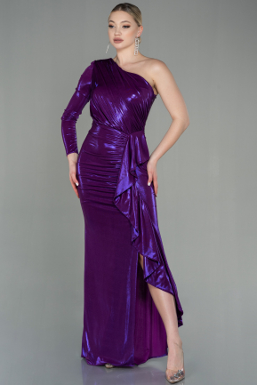 Long Purple Evening Dress ABU2944
