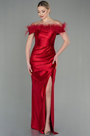 Long Red Evening Dress ABU2957