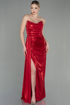 Long Red Prom Gown ABU2959