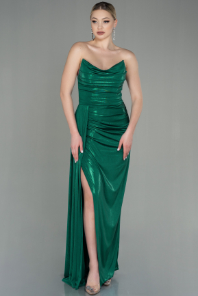 Long Emerald Green Prom Gown ABU2959