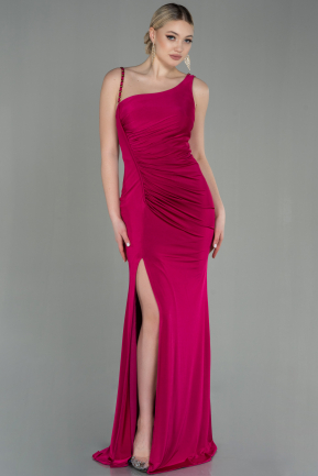 Long Fuchsia Prom Gown ABU2966