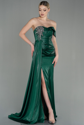 Long Emerald Green Evening Dress ABU2958