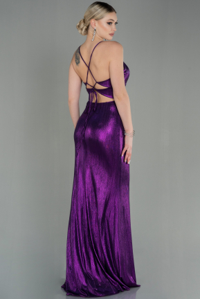 Long Purple Evening Dress ABU2968