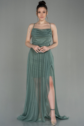 Long Turquoise Evening Dress ABU2972