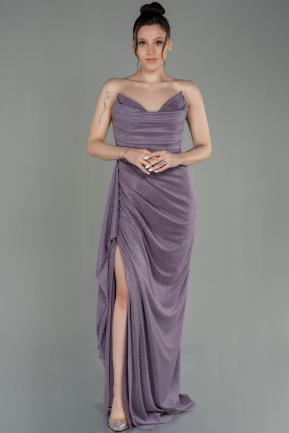 Long Lavender Evening Dress ABU2971