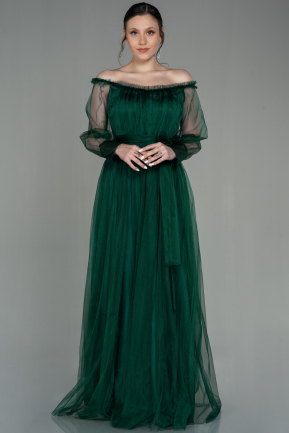 Long Emerald Green Evening Dress ABU2980