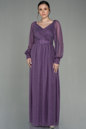 Long Lavender Evening Dress ABU2981