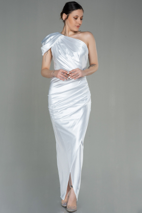 Long White Evening Dress ABU2982