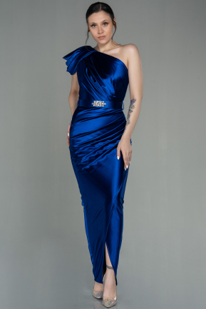 Long Sax Blue Evening Dress ABU2982