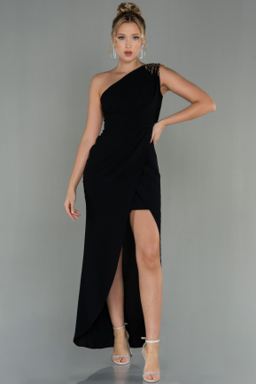 Long Black Prom Gown ABU2999