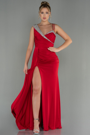 Long Red Evening Dress ABU3000