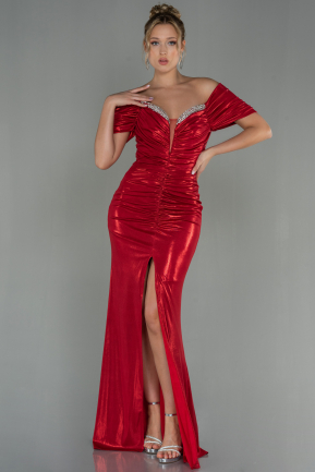 Long Red Evening Dress ABU3002
