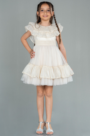 Short Cappuccino Girl Dress ABK1708