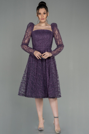Lavender Midi Night Dress ABK1651