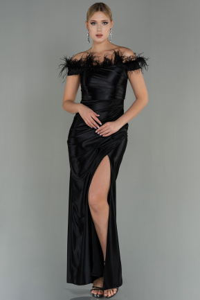 Black Long Evening Dress ABU2957