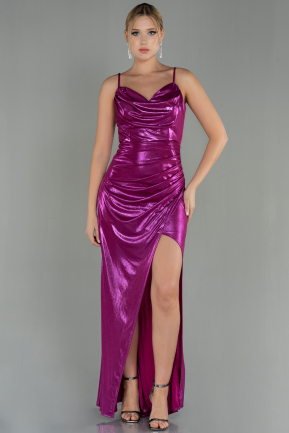 Long Fuchsia Prom Gown ABU3057