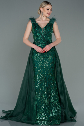 Long Emerald Green Evening Dress ABU3078