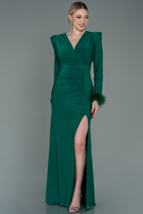 Long Emerald Green Evening Dress ABU2804