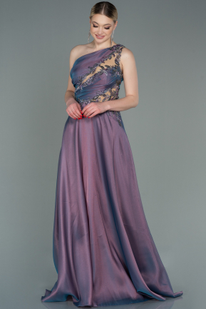 Long Lavender Evening Dress ABU3089