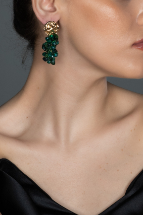Emerald Green Earring UK571